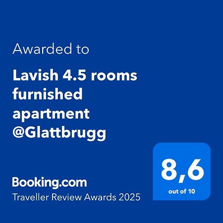 Lavish 4.5 Rooms Furnished Apartment @Glattbrugg Opfikon-Glattbrugg Esterno foto