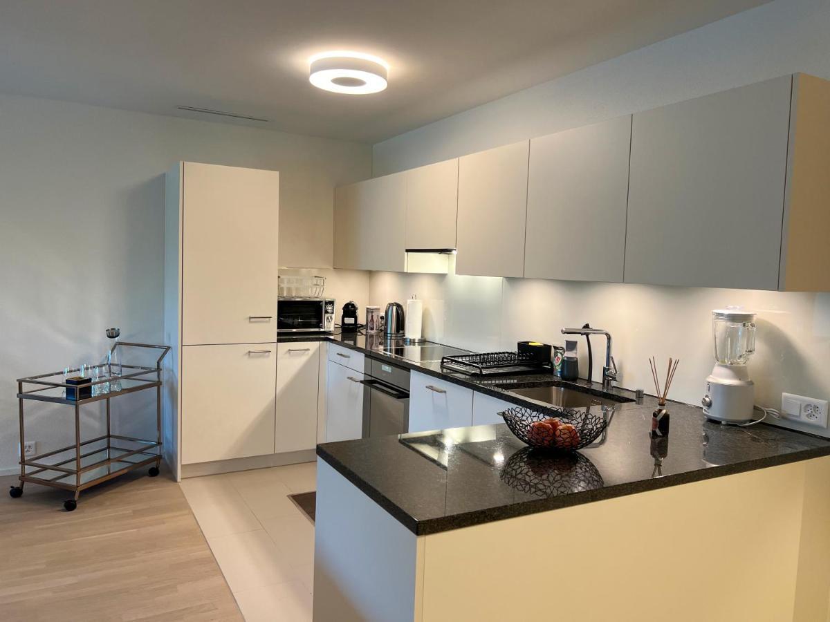 Lavish 4.5 Rooms Furnished Apartment @Glattbrugg Opfikon-Glattbrugg Esterno foto