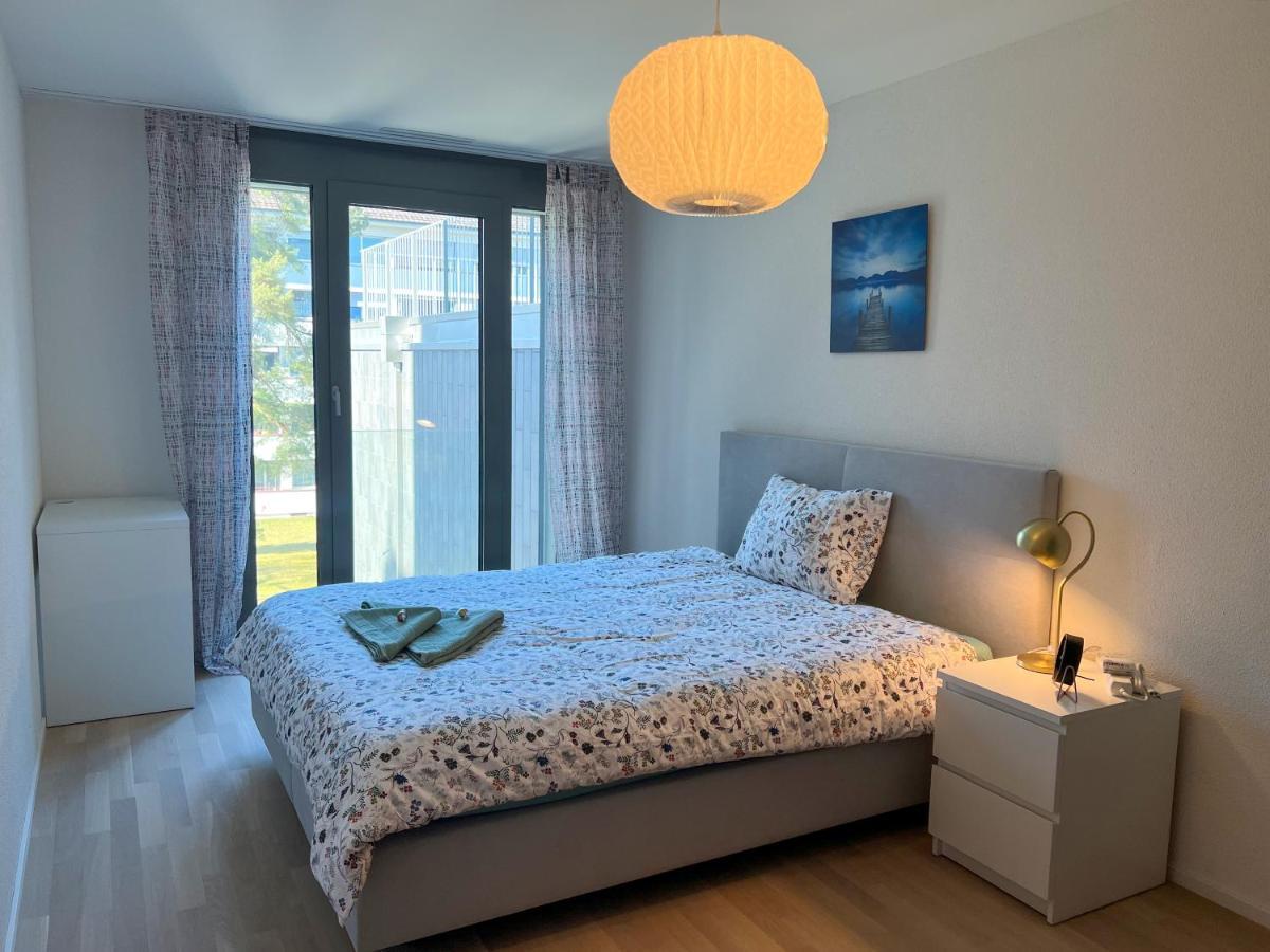 Lavish 4.5 Rooms Furnished Apartment @Glattbrugg Opfikon-Glattbrugg Esterno foto