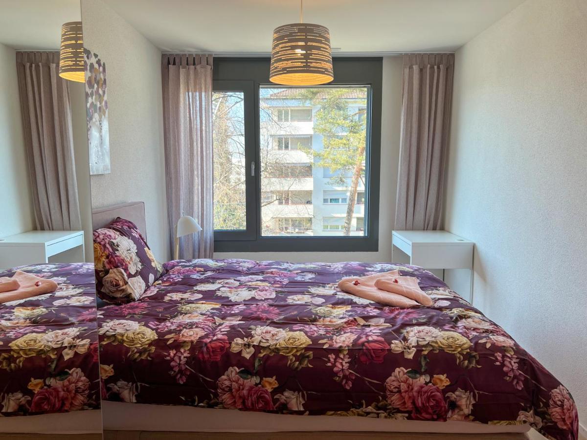 Lavish 4.5 Rooms Furnished Apartment @Glattbrugg Opfikon-Glattbrugg Esterno foto