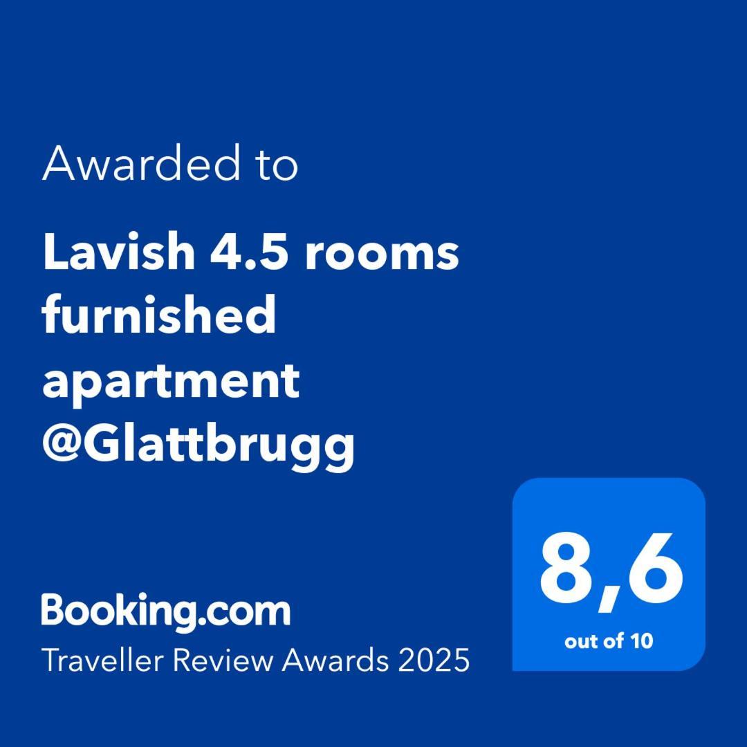 Lavish 4.5 Rooms Furnished Apartment @Glattbrugg Opfikon-Glattbrugg Esterno foto